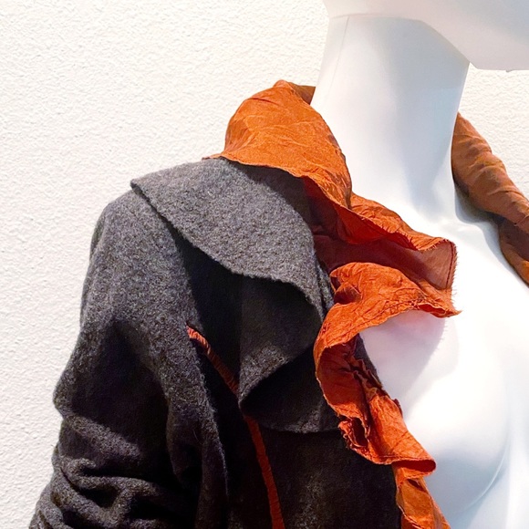 Anthropologie Sparrow Wool & Silk Cardigan Jacket - Picture 5 of 12